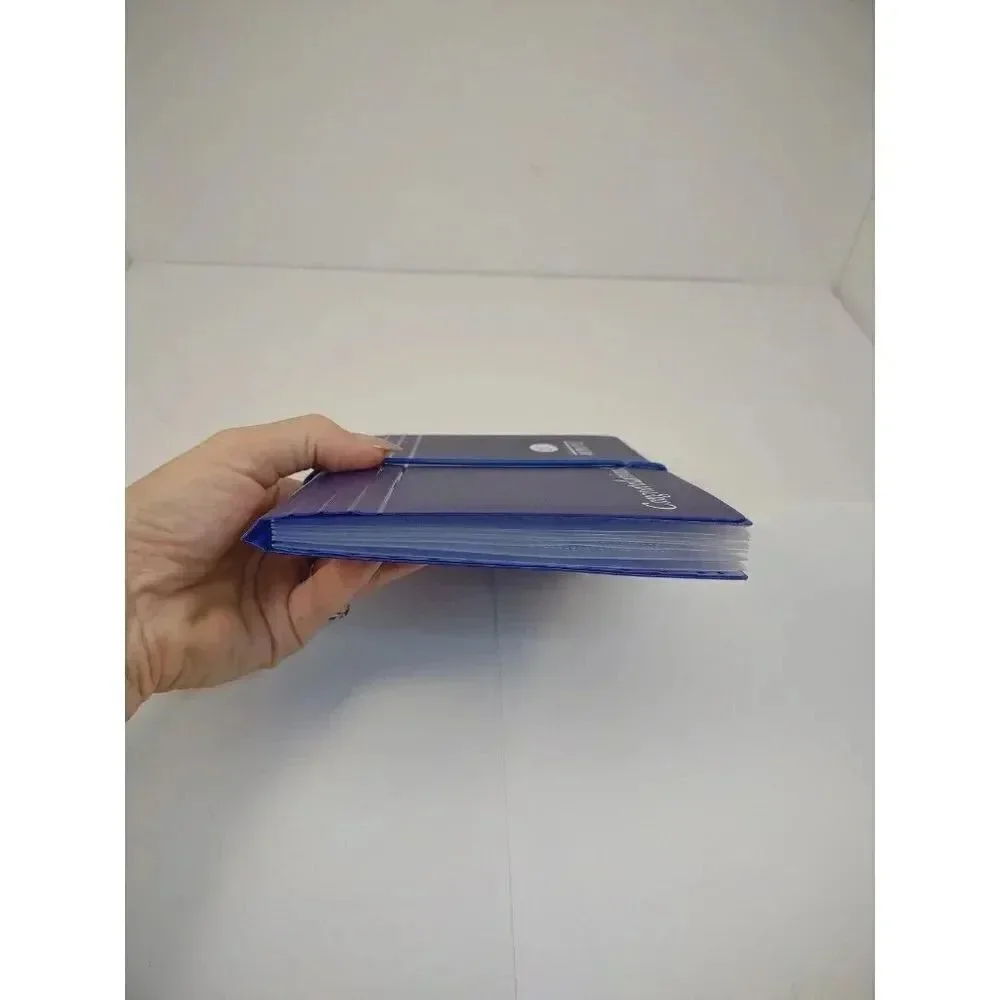 Creative Memories Photo File Organizer Blue Scrapbooking Album Stickers